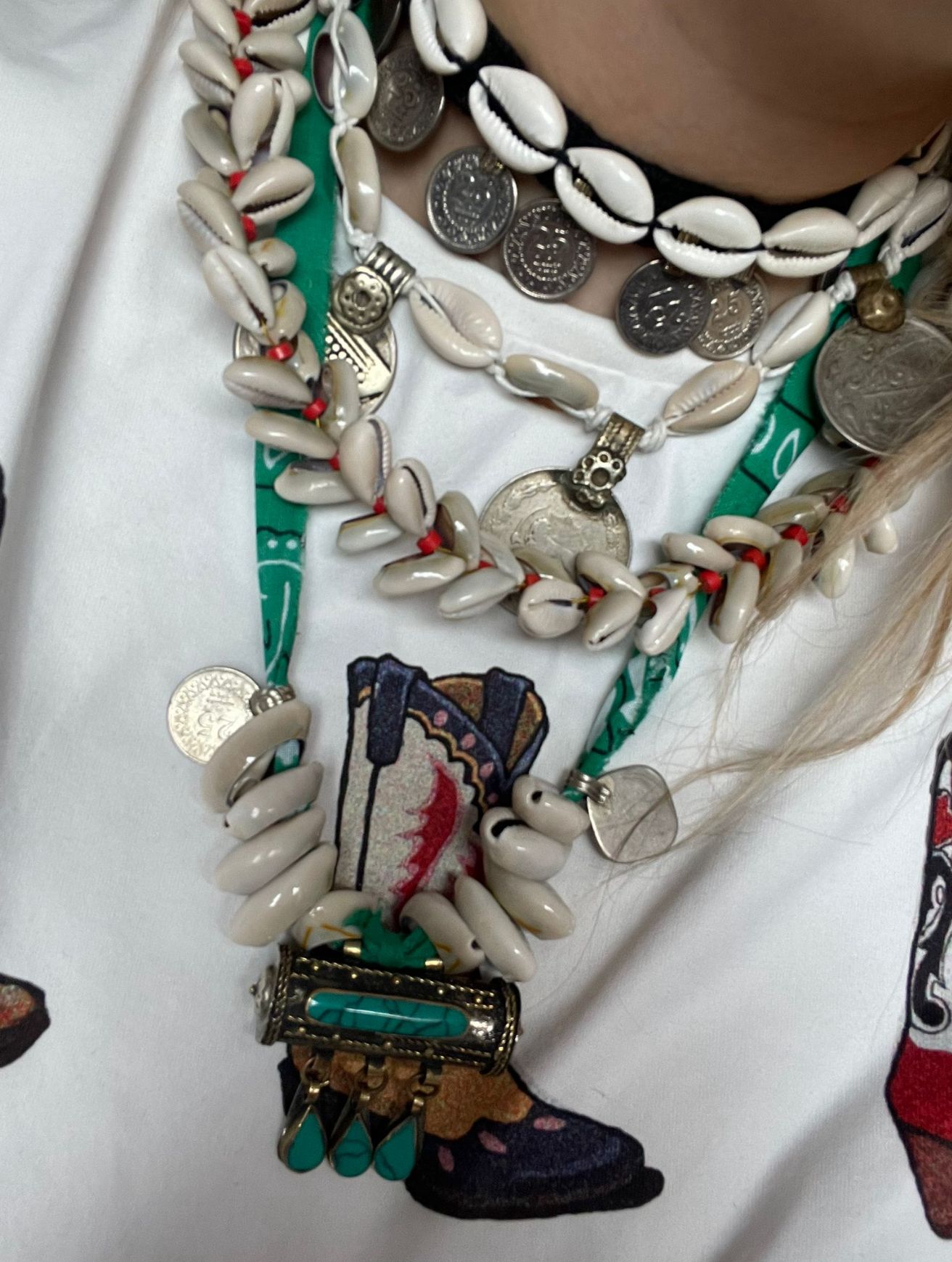 Bandana ketting Alana