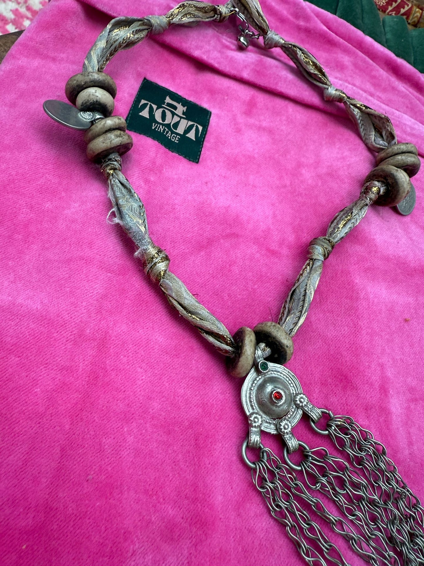 Ketting Vintage beads sissy