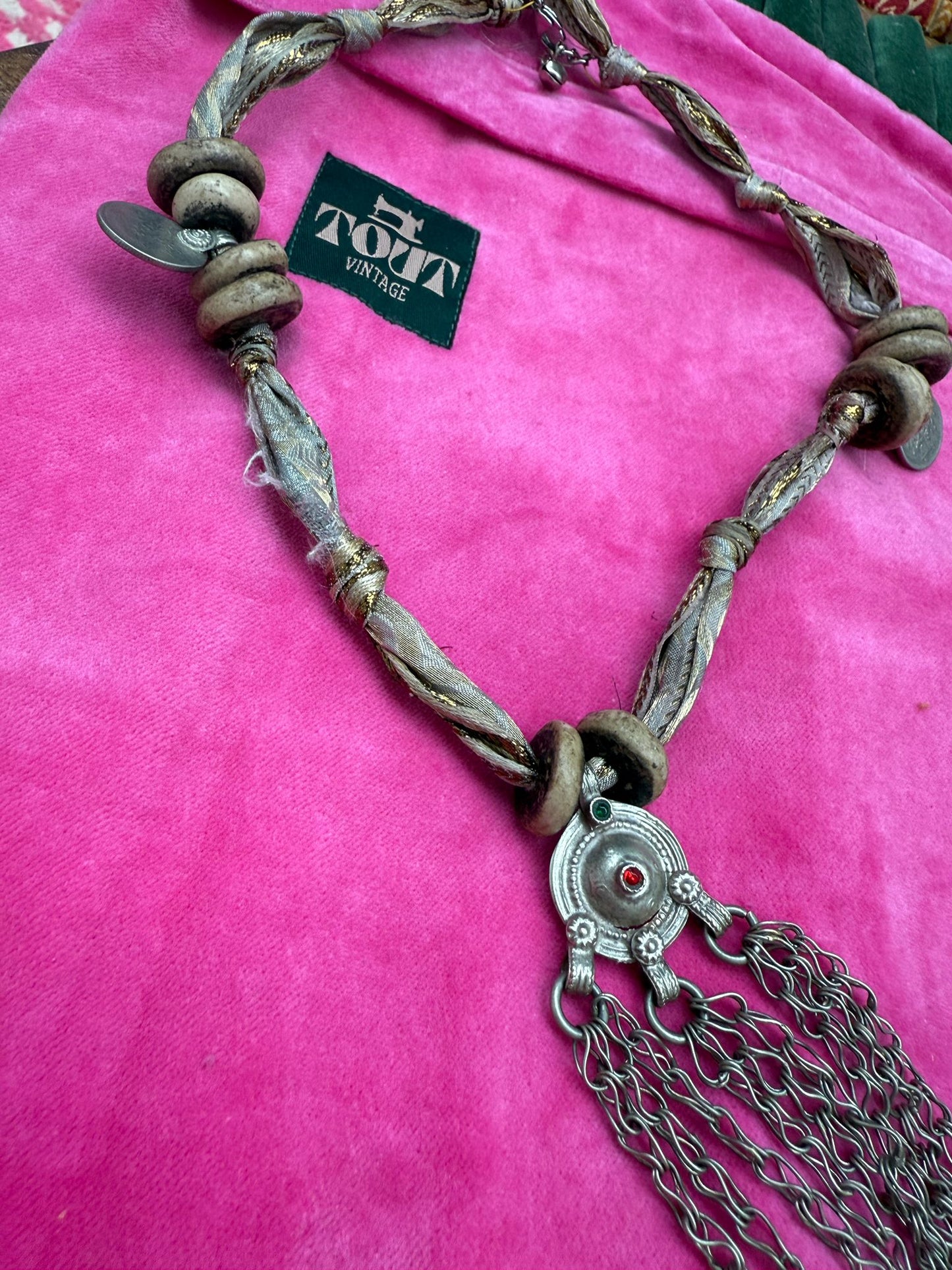 Ketting Vintage beads sissy