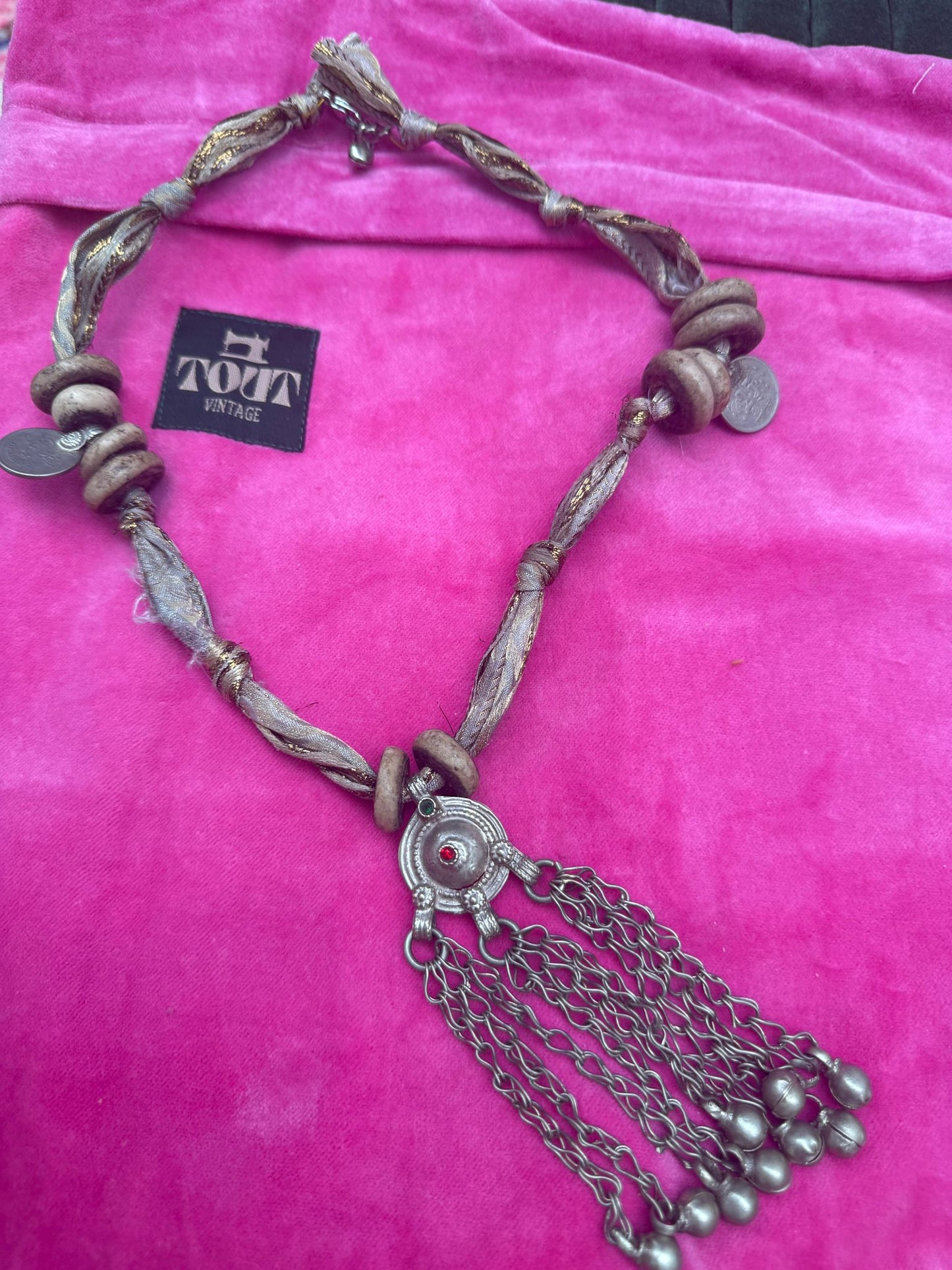 Ketting Vintage beads sissy