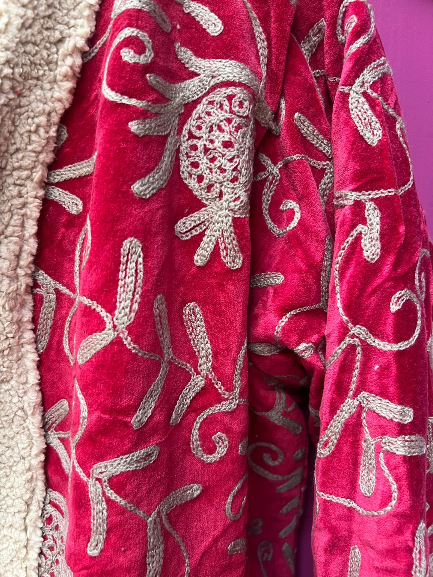 Velvet coat teddy bess