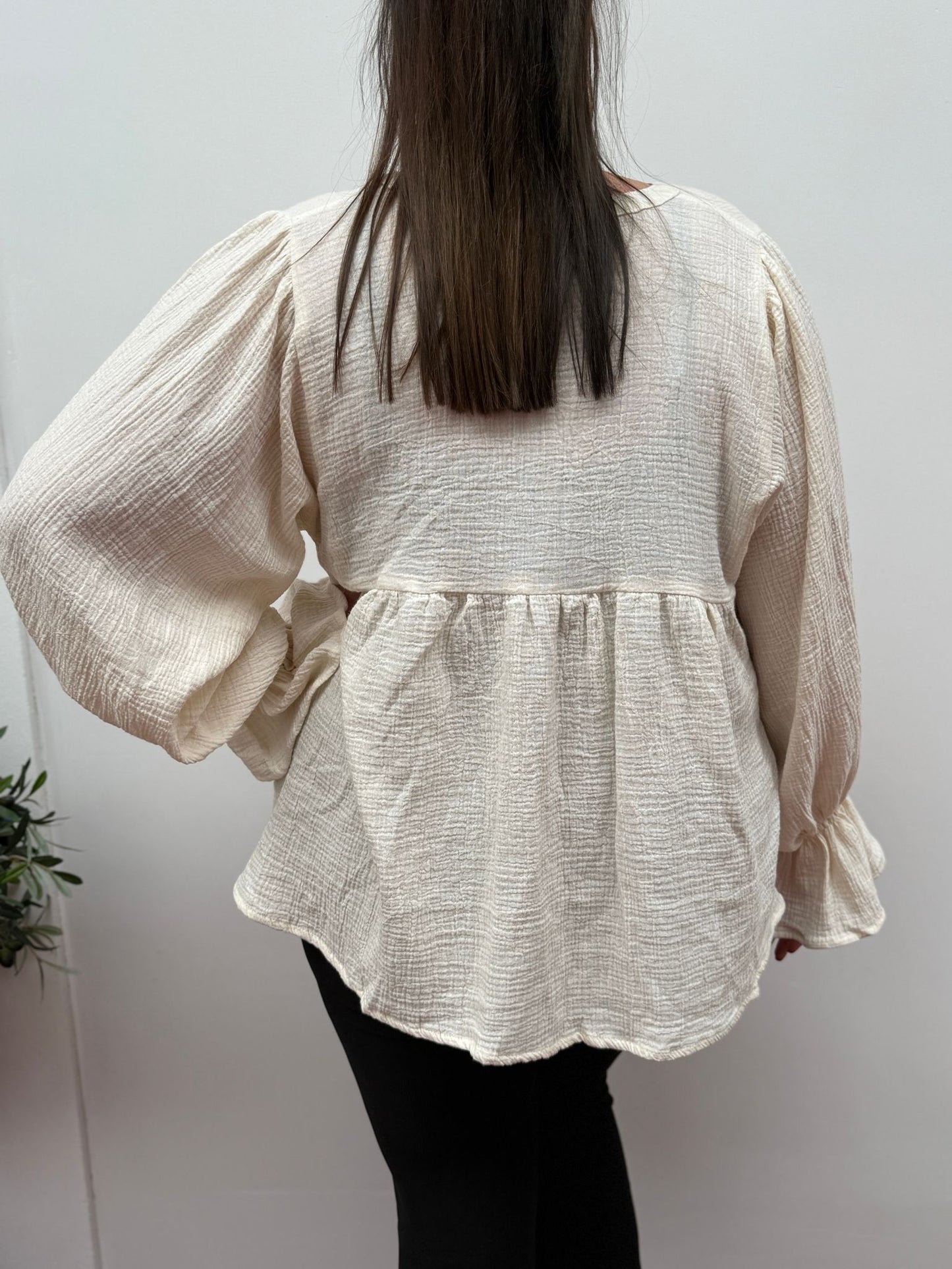 Blouse Mae Creme
