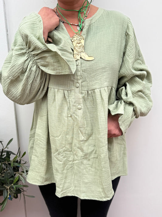 Blouse Mae Pistache