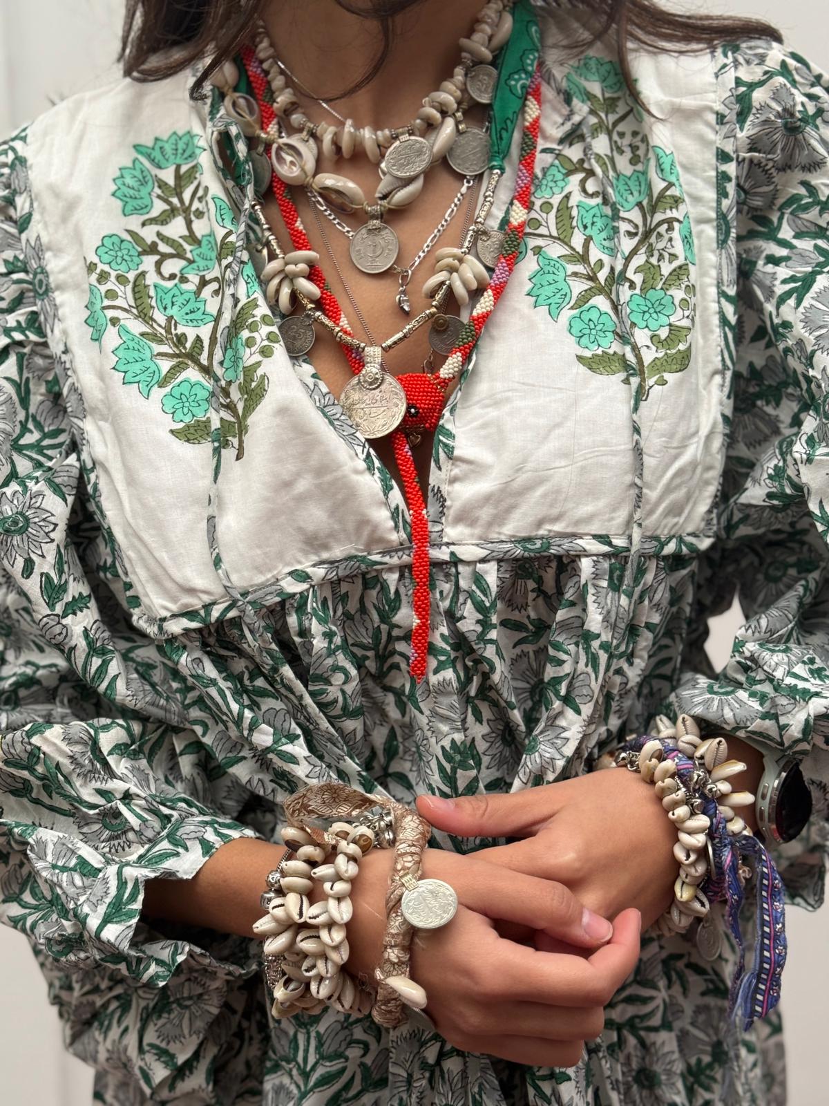 Blockprints jurk mini