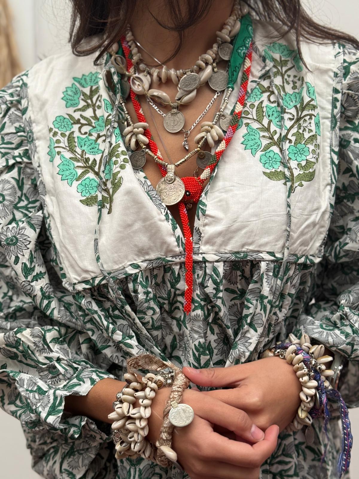 Blockprints jurk mini