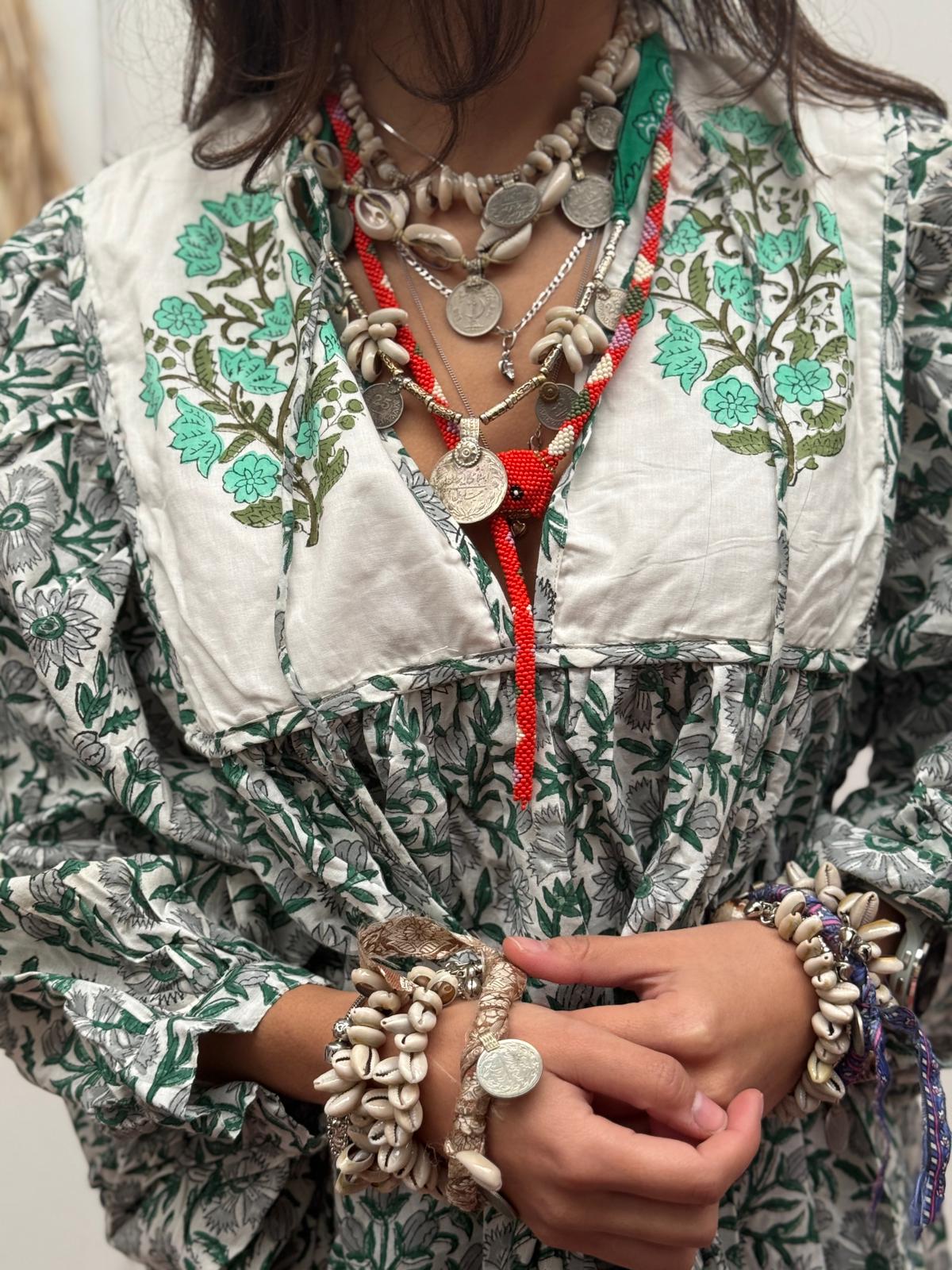 Blockprints jurk mini