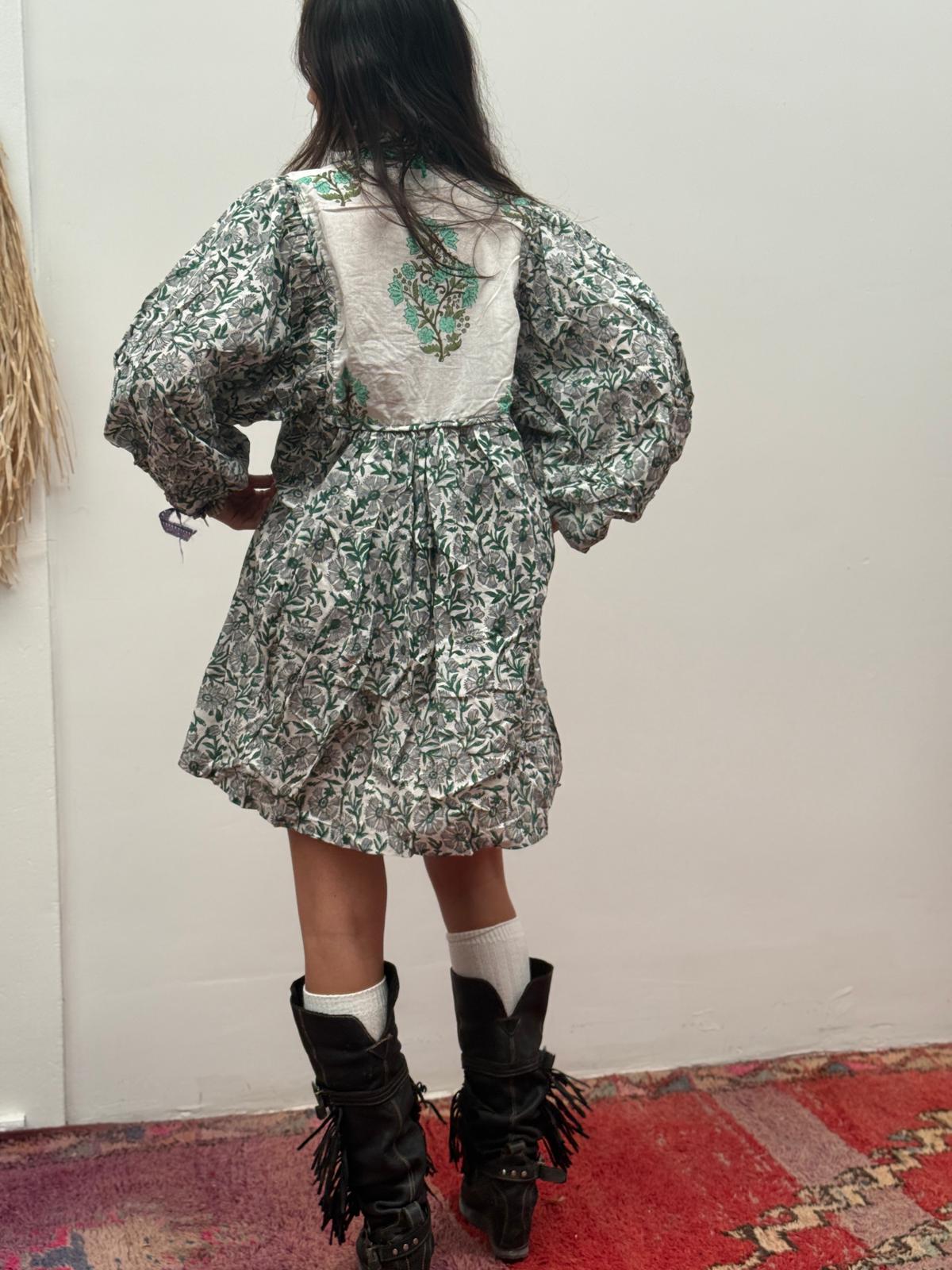 Blockprints jurk mini