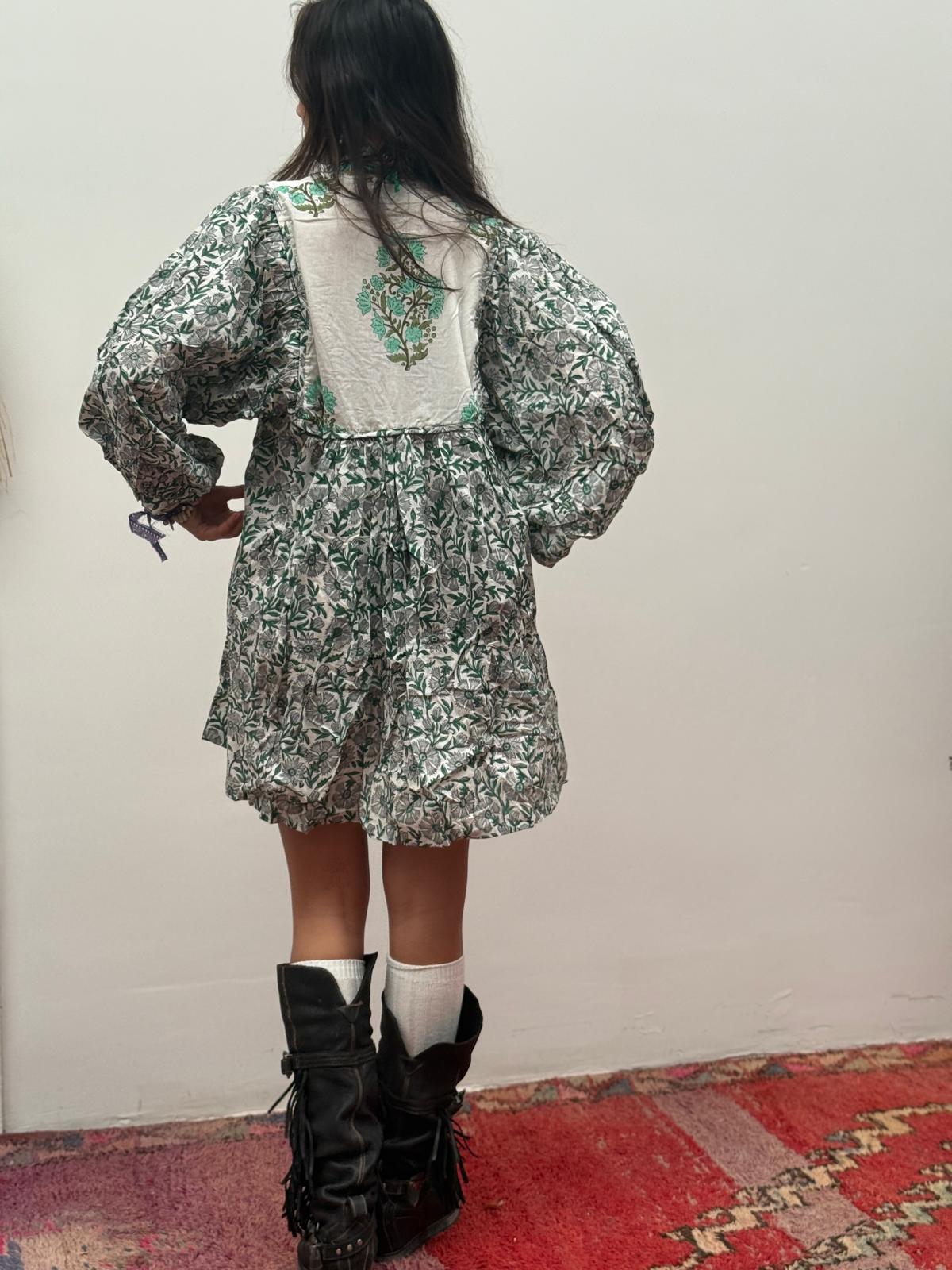 Blockprints jurk mini