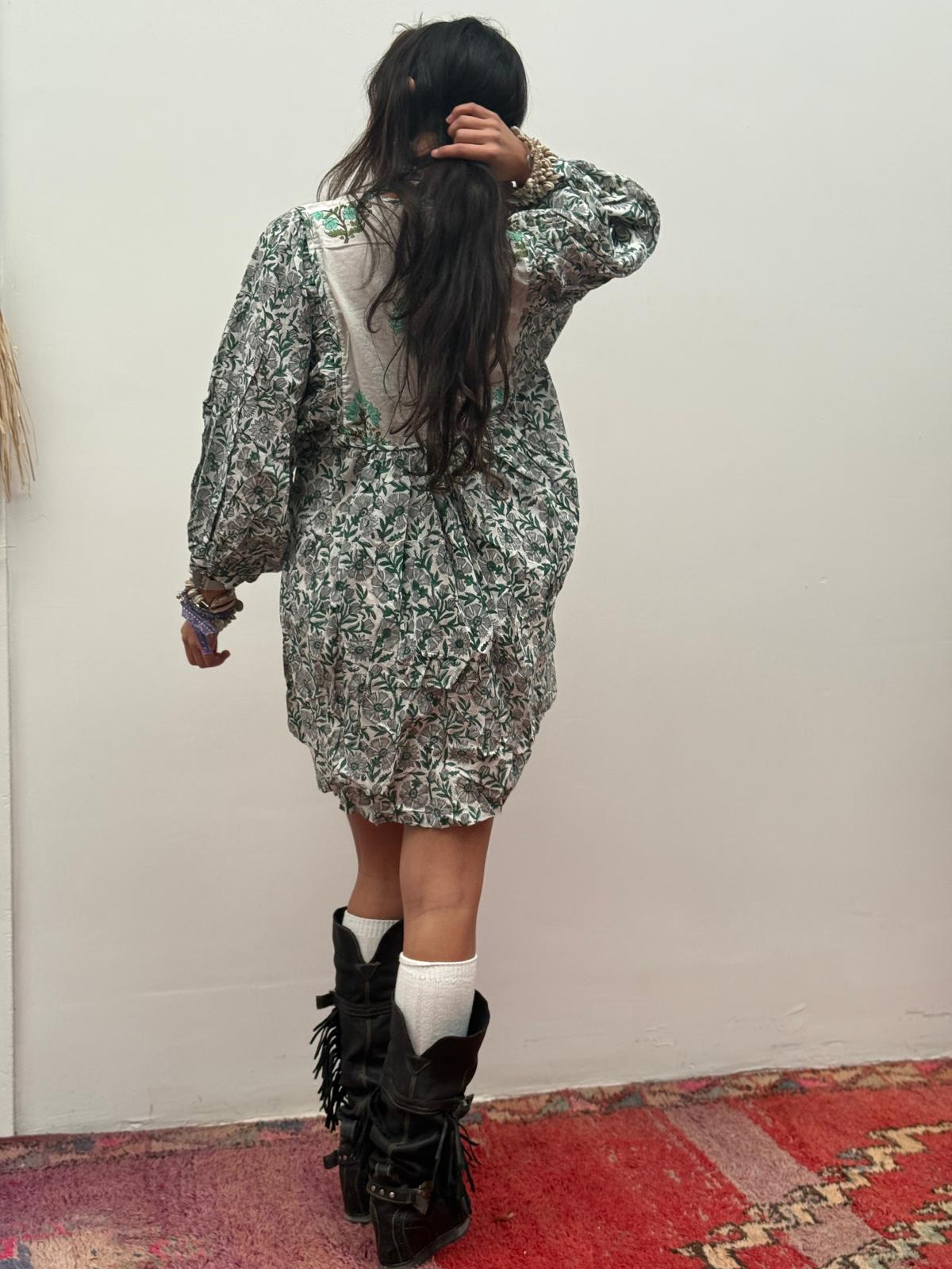 Blockprints jurk mini