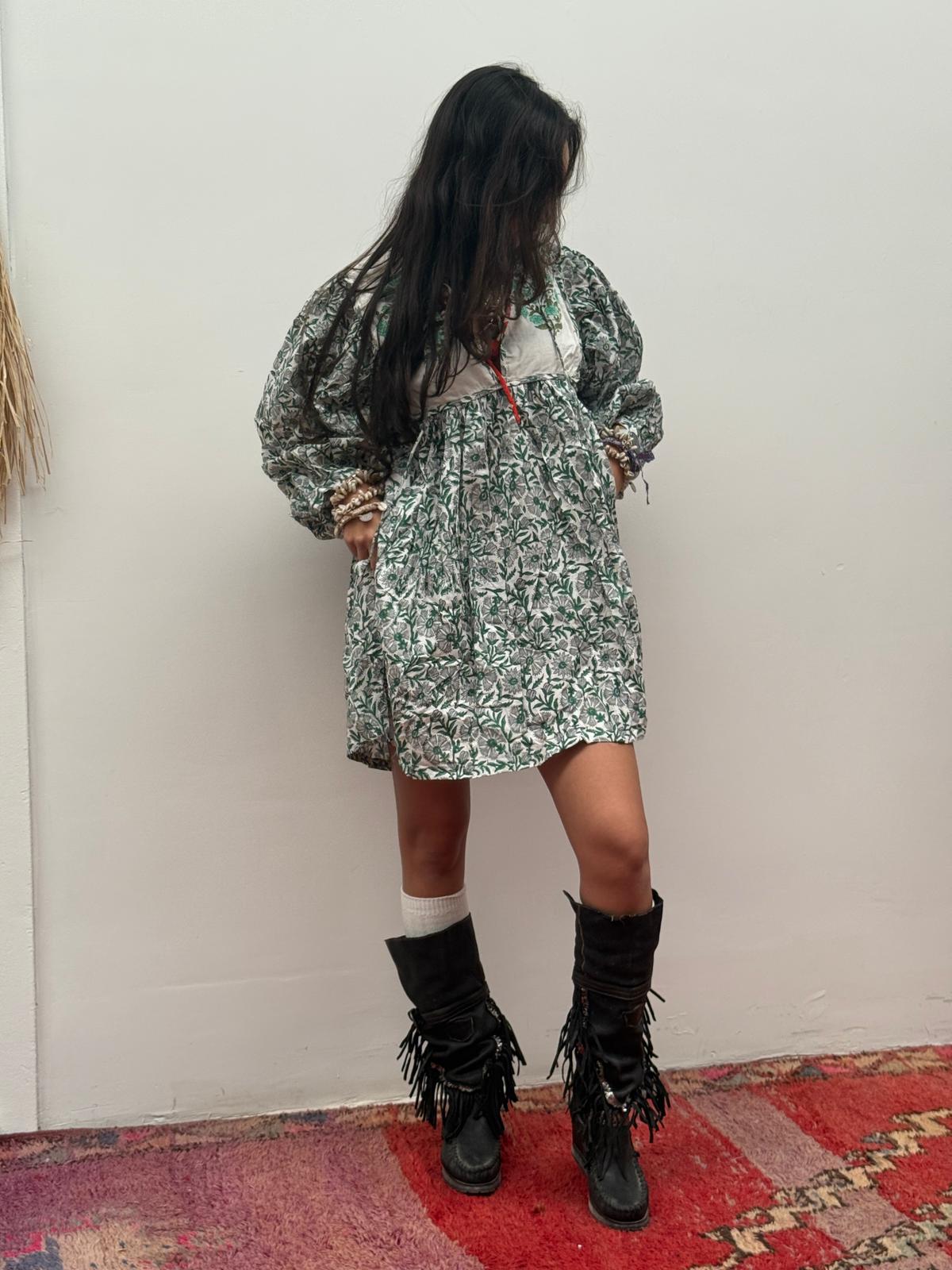 Blockprints jurk mini