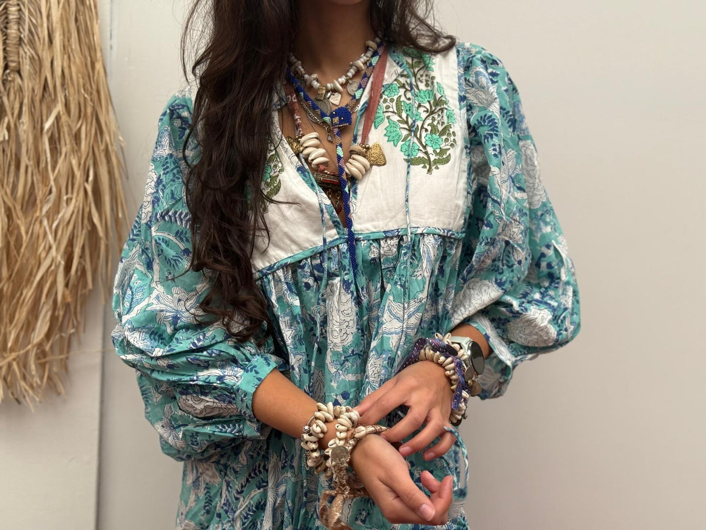 Blockprints jurk mini