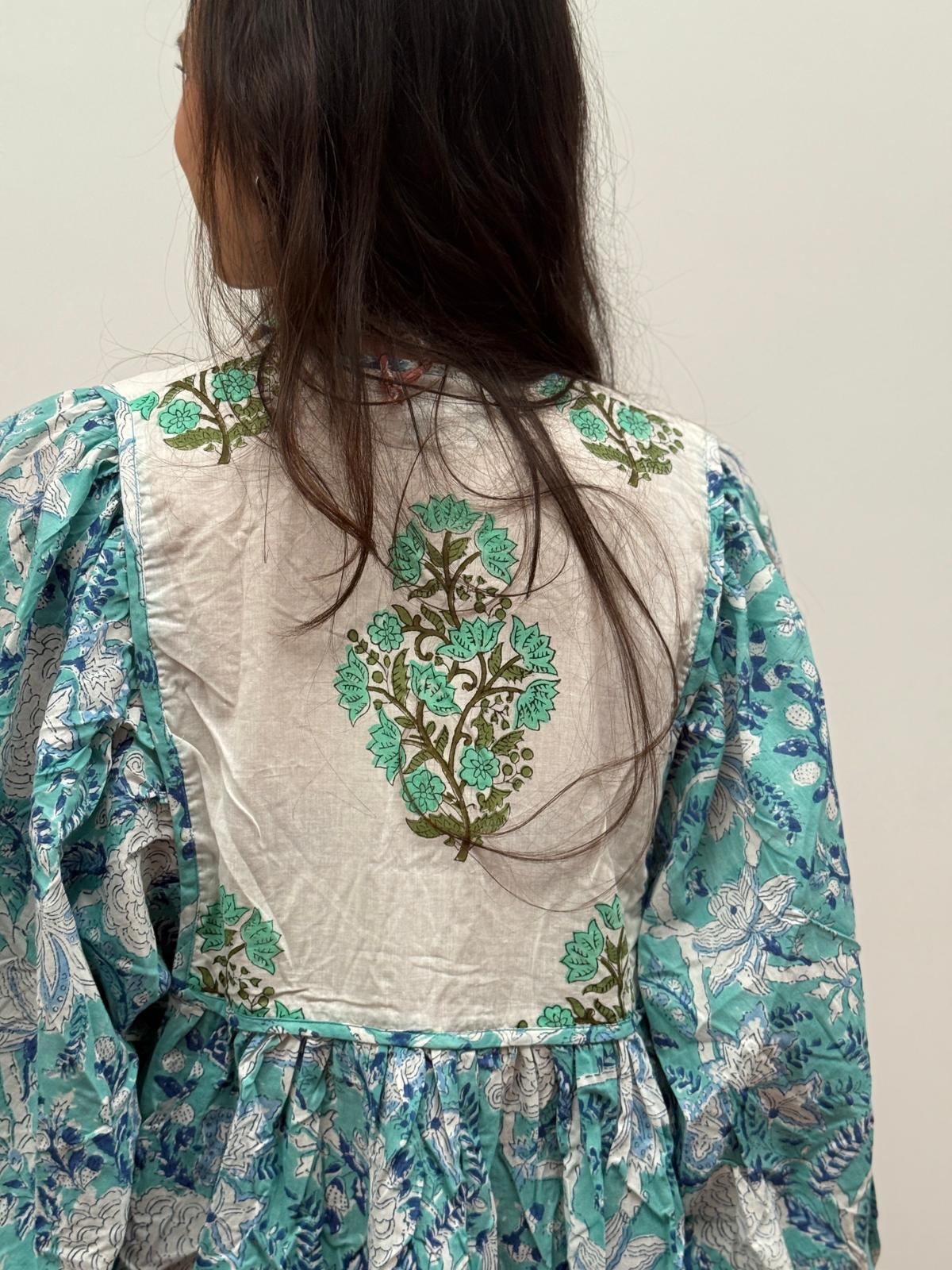 Blockprints jurk mini