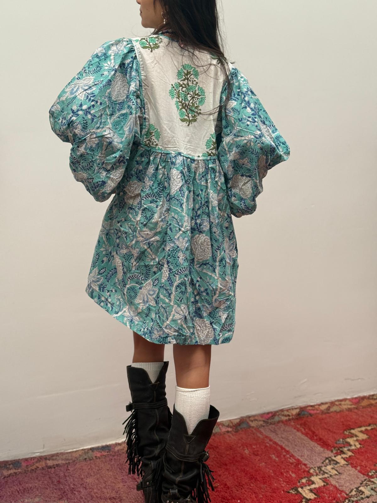 Blockprints jurk mini