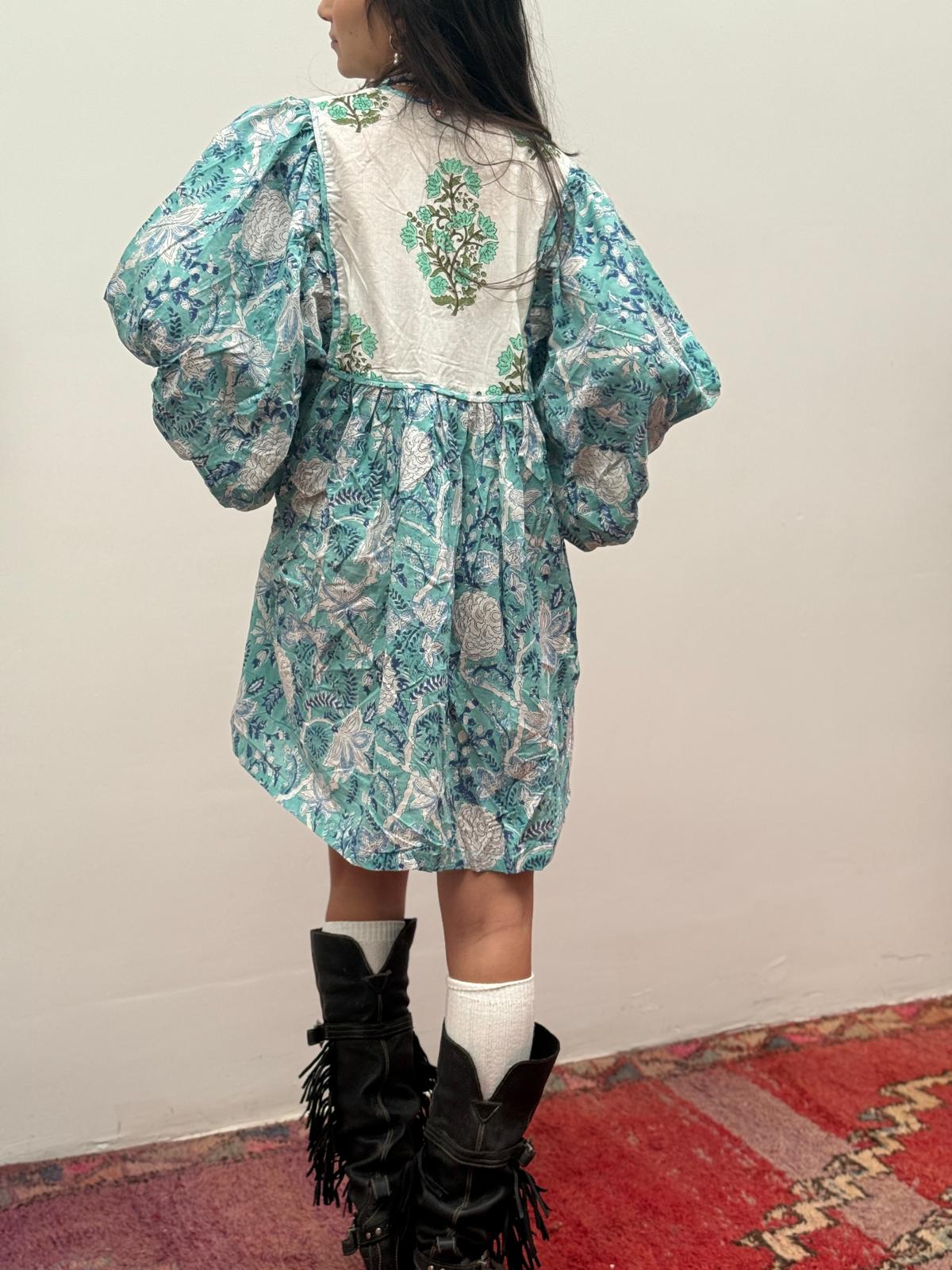 Blockprints jurk mini