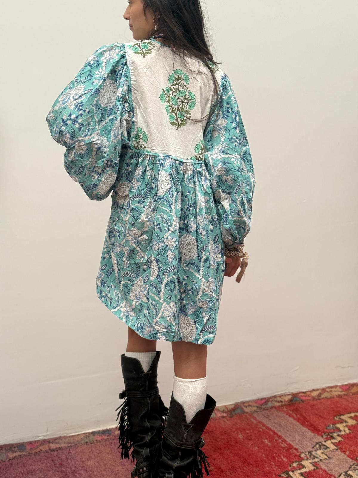 Blockprints jurk mini