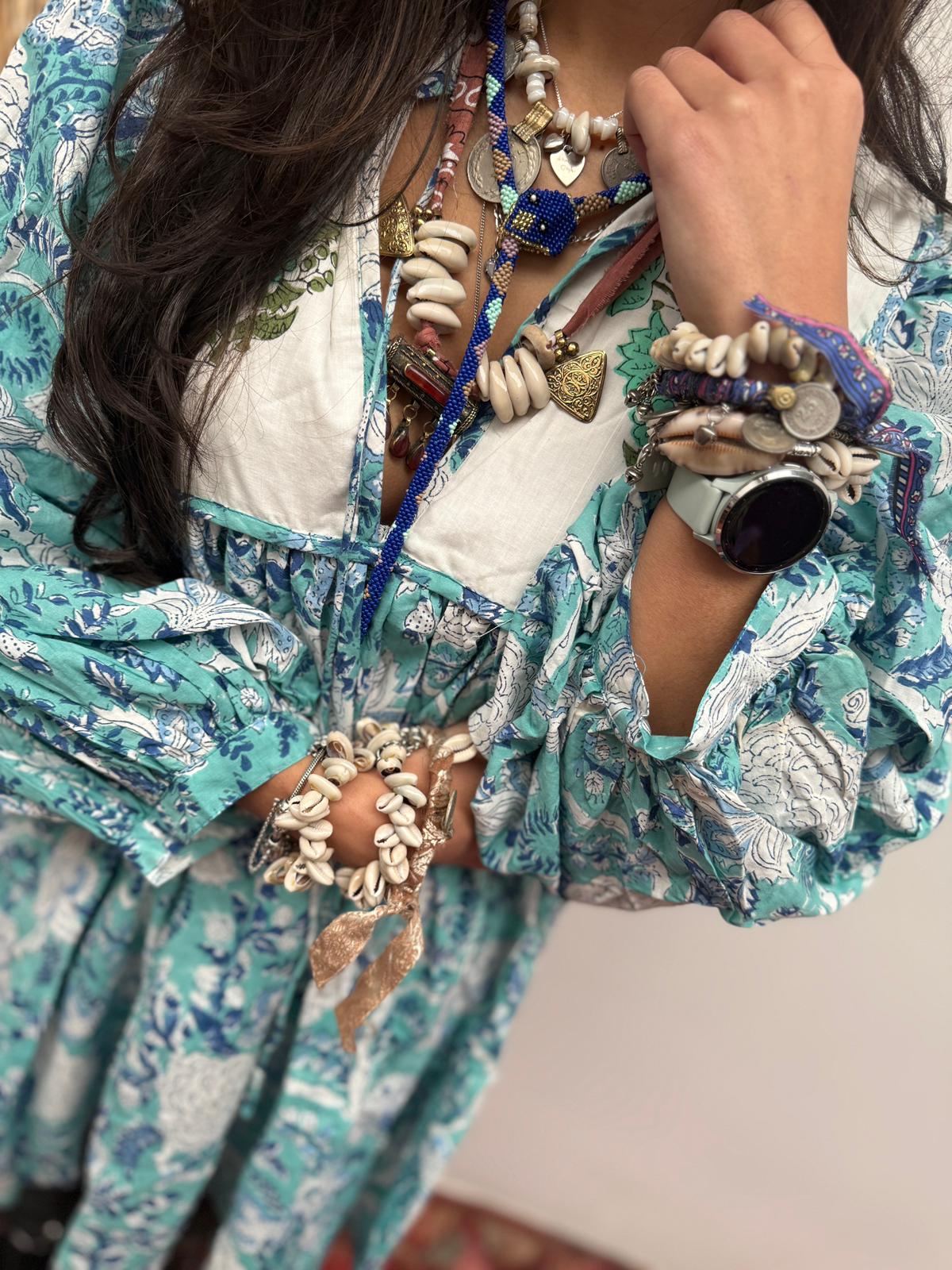 Blockprints jurk mini