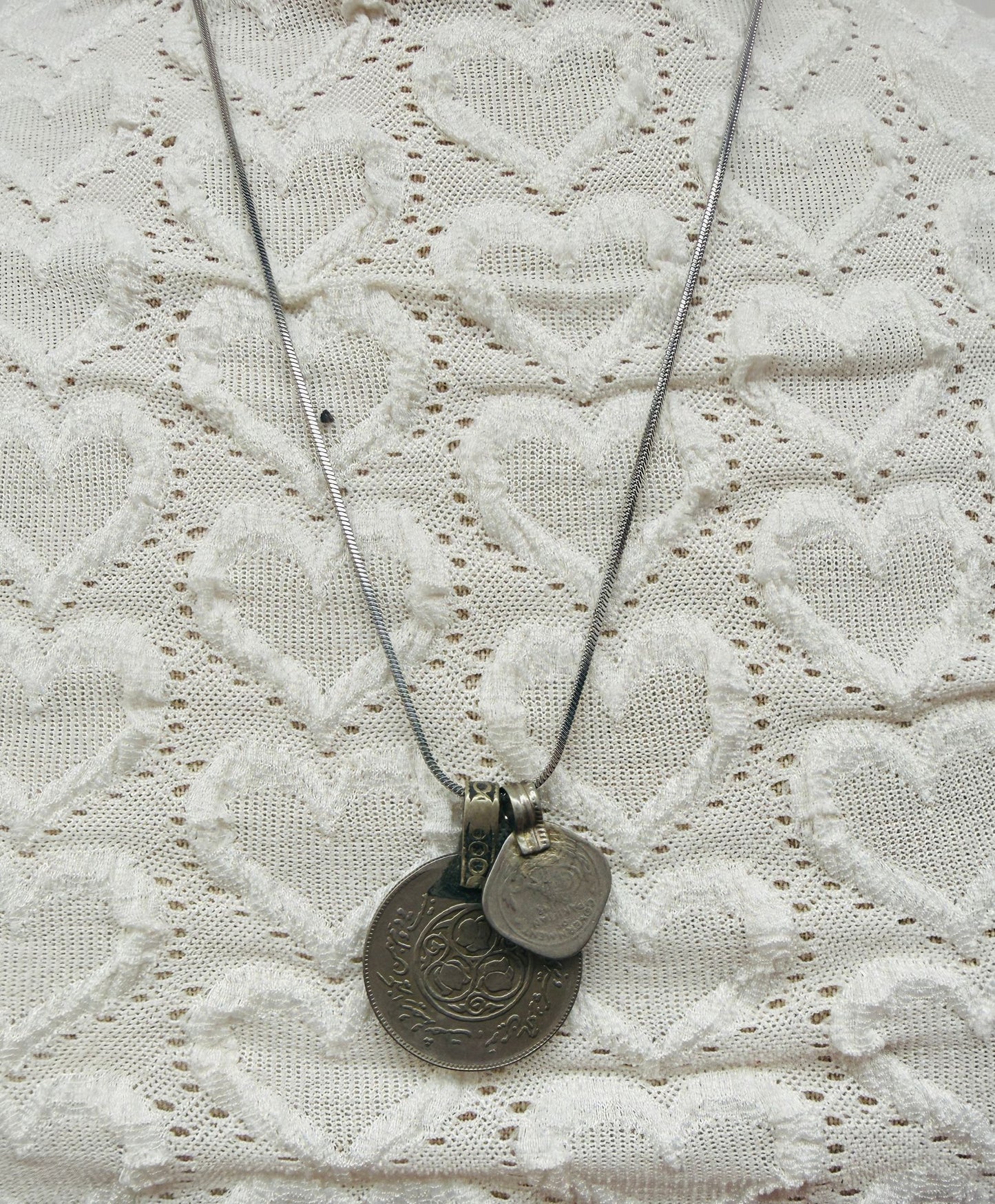TOUT - Vintage munten ketting Nomad – Pakistan - 3 maten