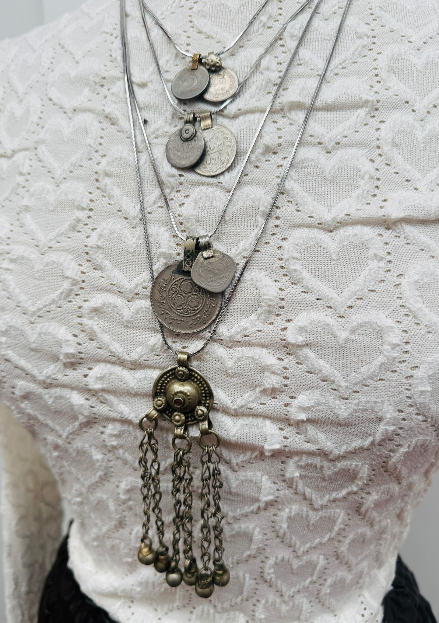 TOUT - Vintage ketting Nomad – Pakistan - 70 cm