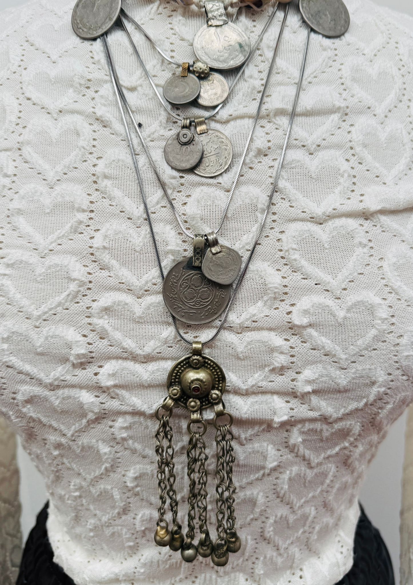 TOUT - Vintage ketting Nomad – Pakistan - 70 cm