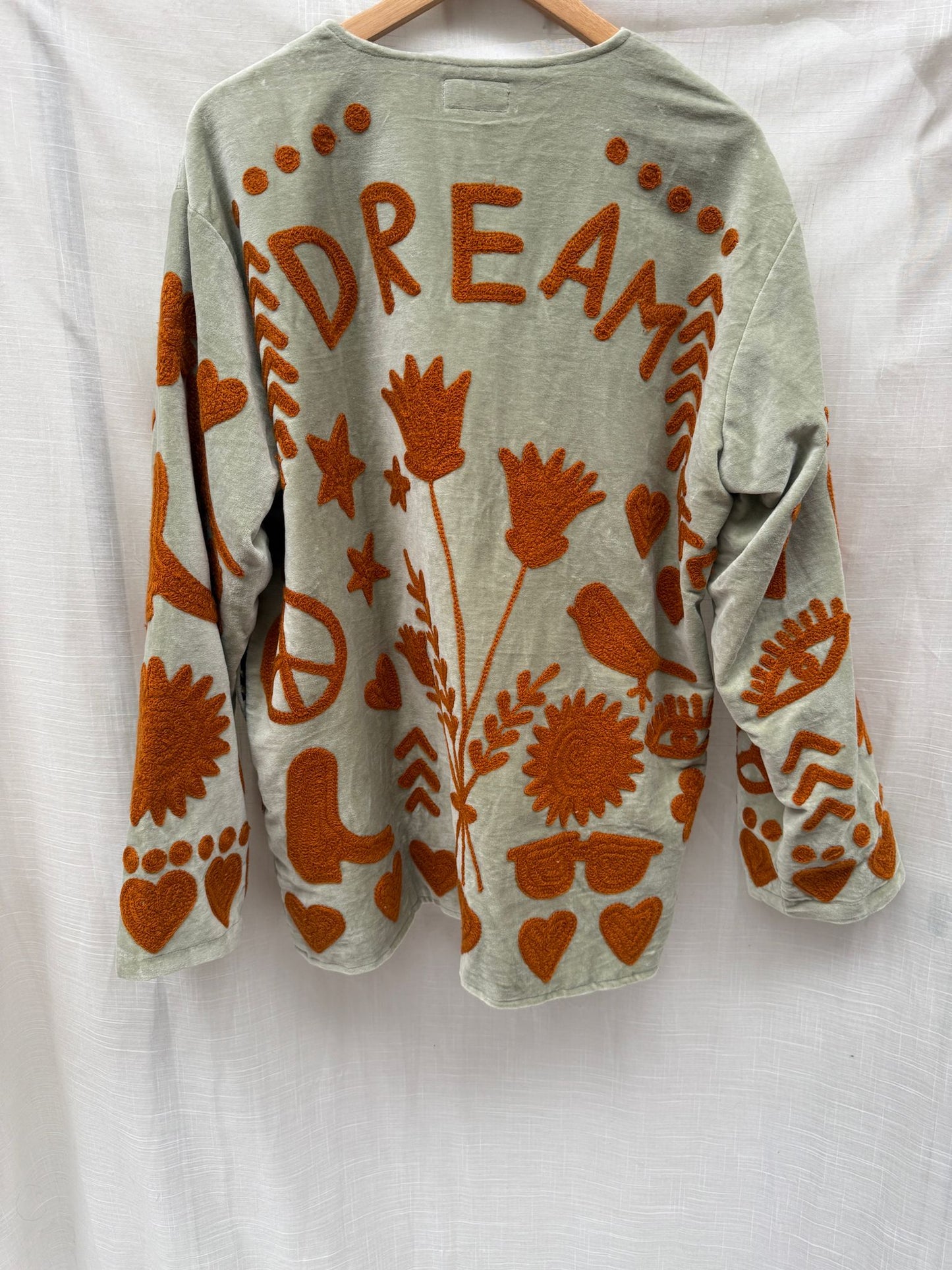 Velvet Jacket DREAM Pistache