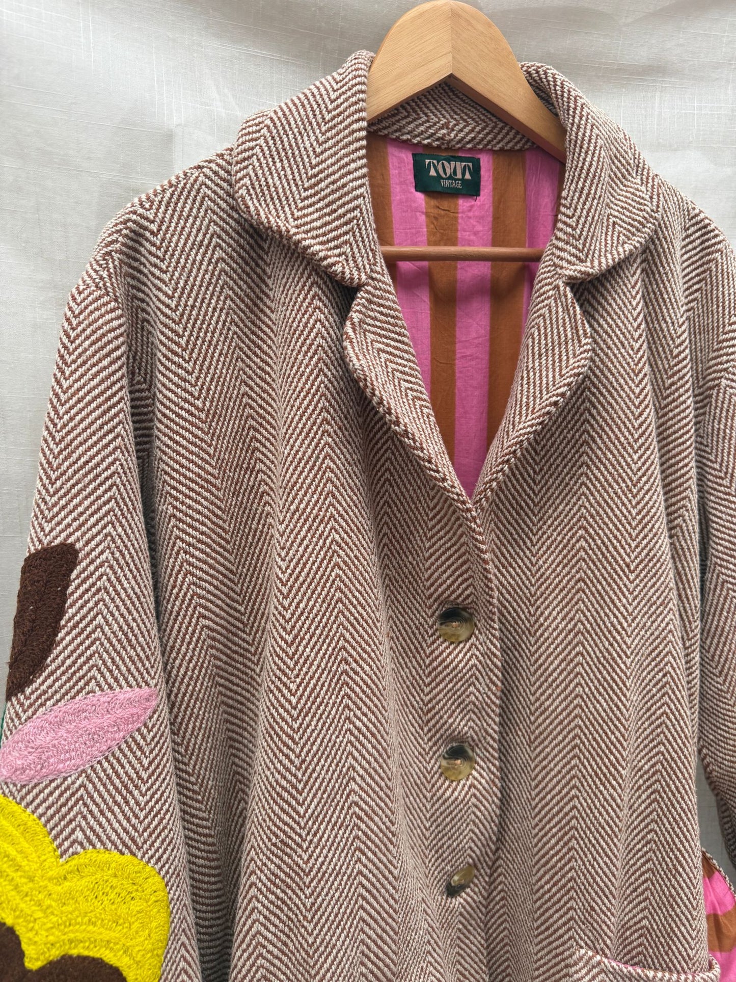 TOUT - Birds Coat Tweed