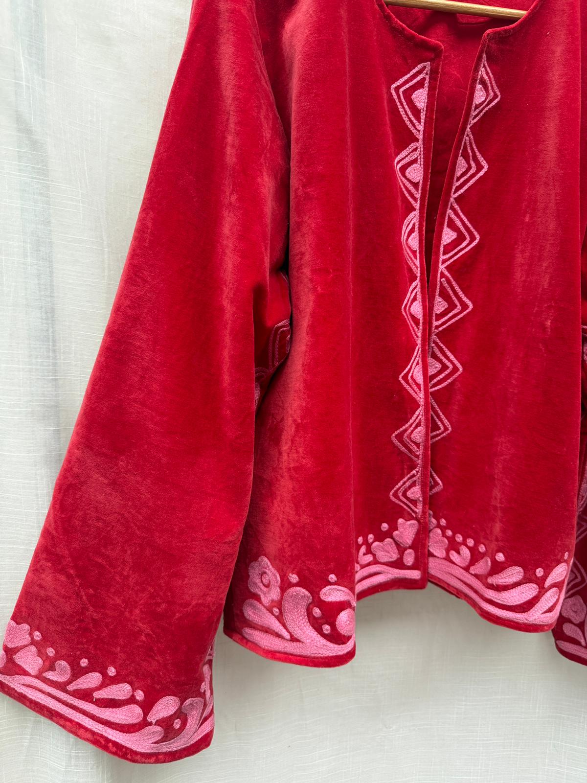 Velvet Jacket Yasmine