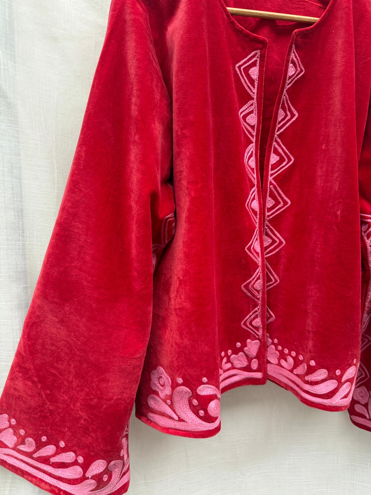 Velvet Jacket Yasmine