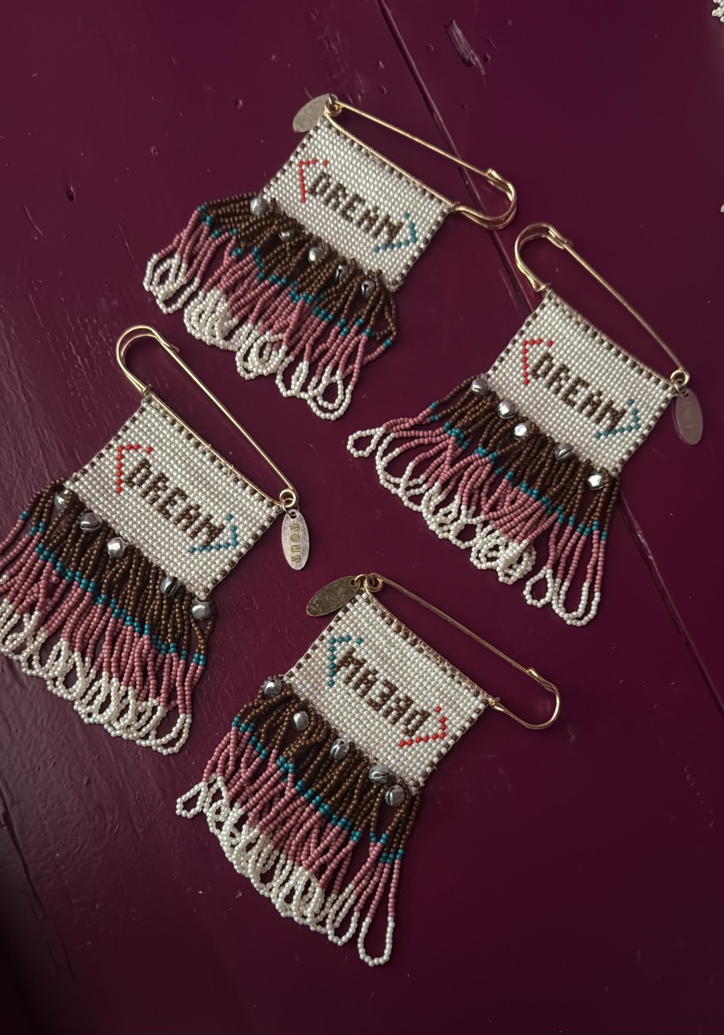 Set of 4 Broche Dream