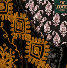 TOUT - Yasmine Jacket Silk Velvet Black
