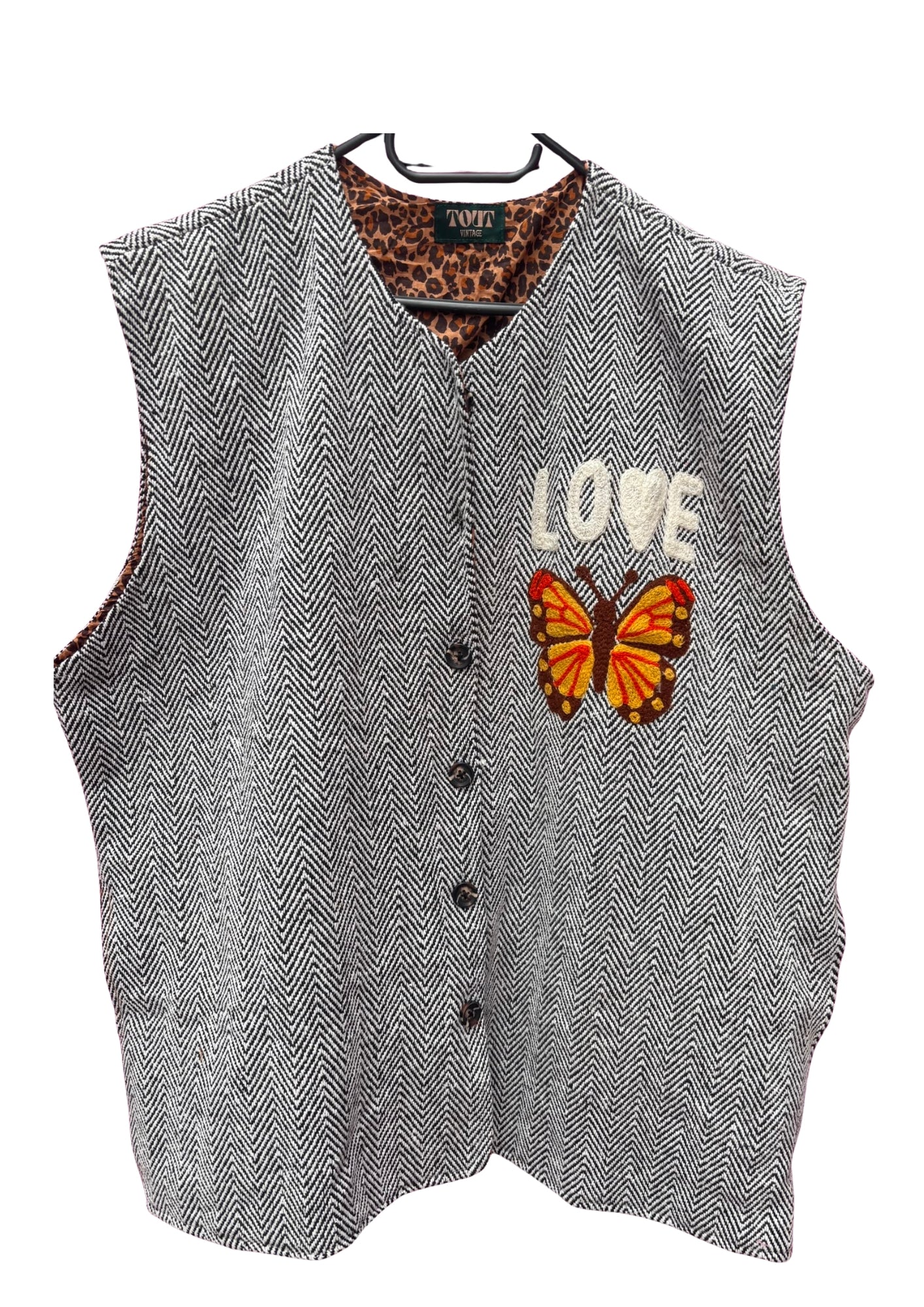 TOUT - Set of 2 Vest Make Love Not War
