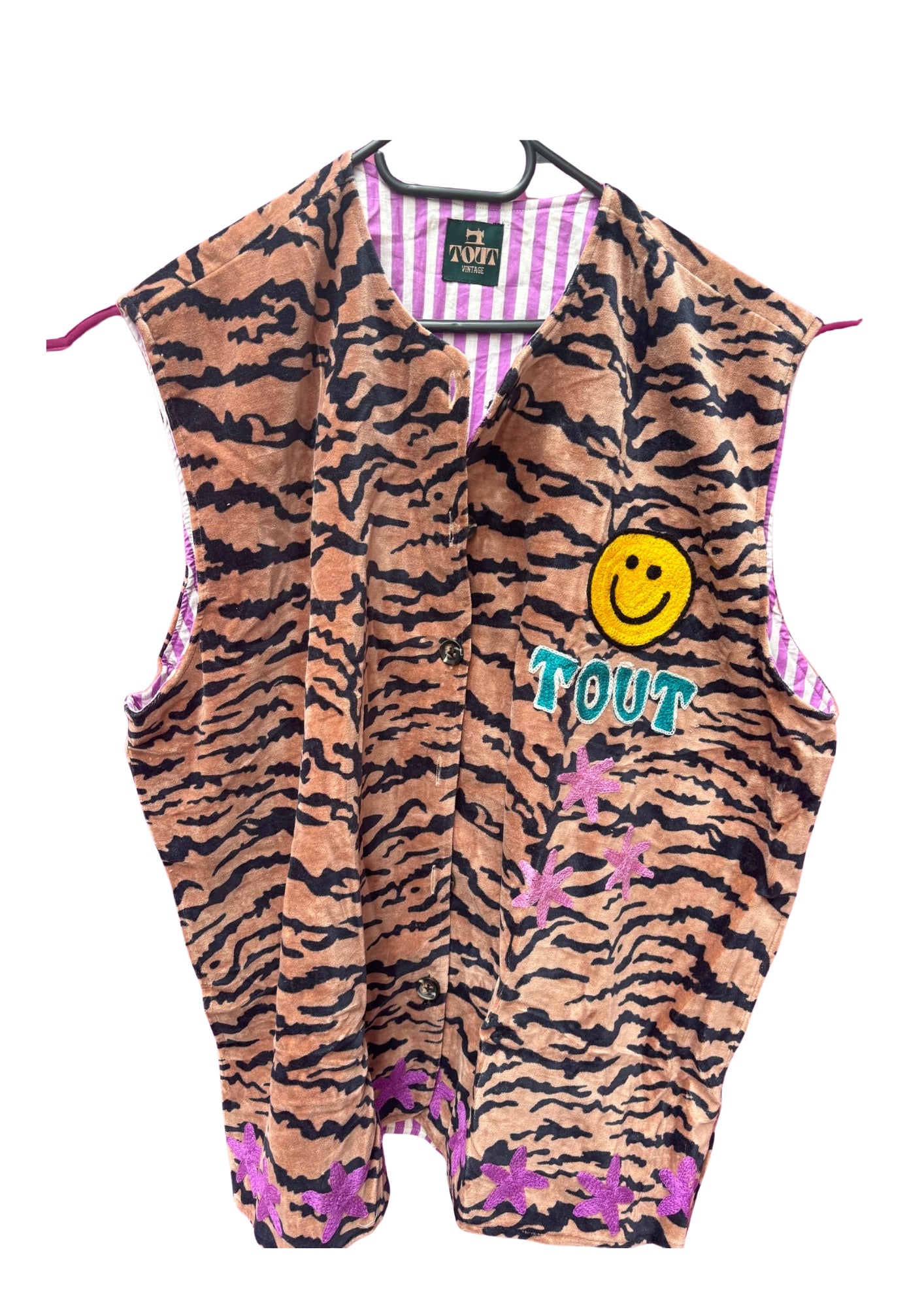 TOUT - Set of 2 Vest Tiger Peace
