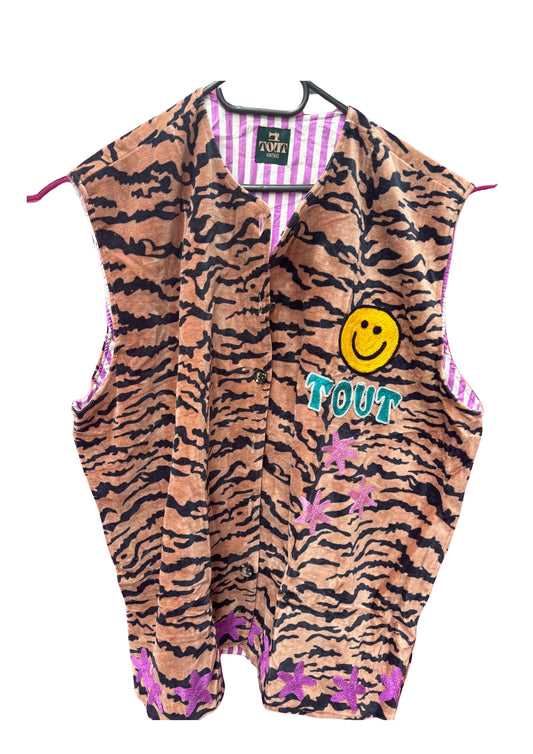 TOUT - Set of 2 Vest Tiger Peace
