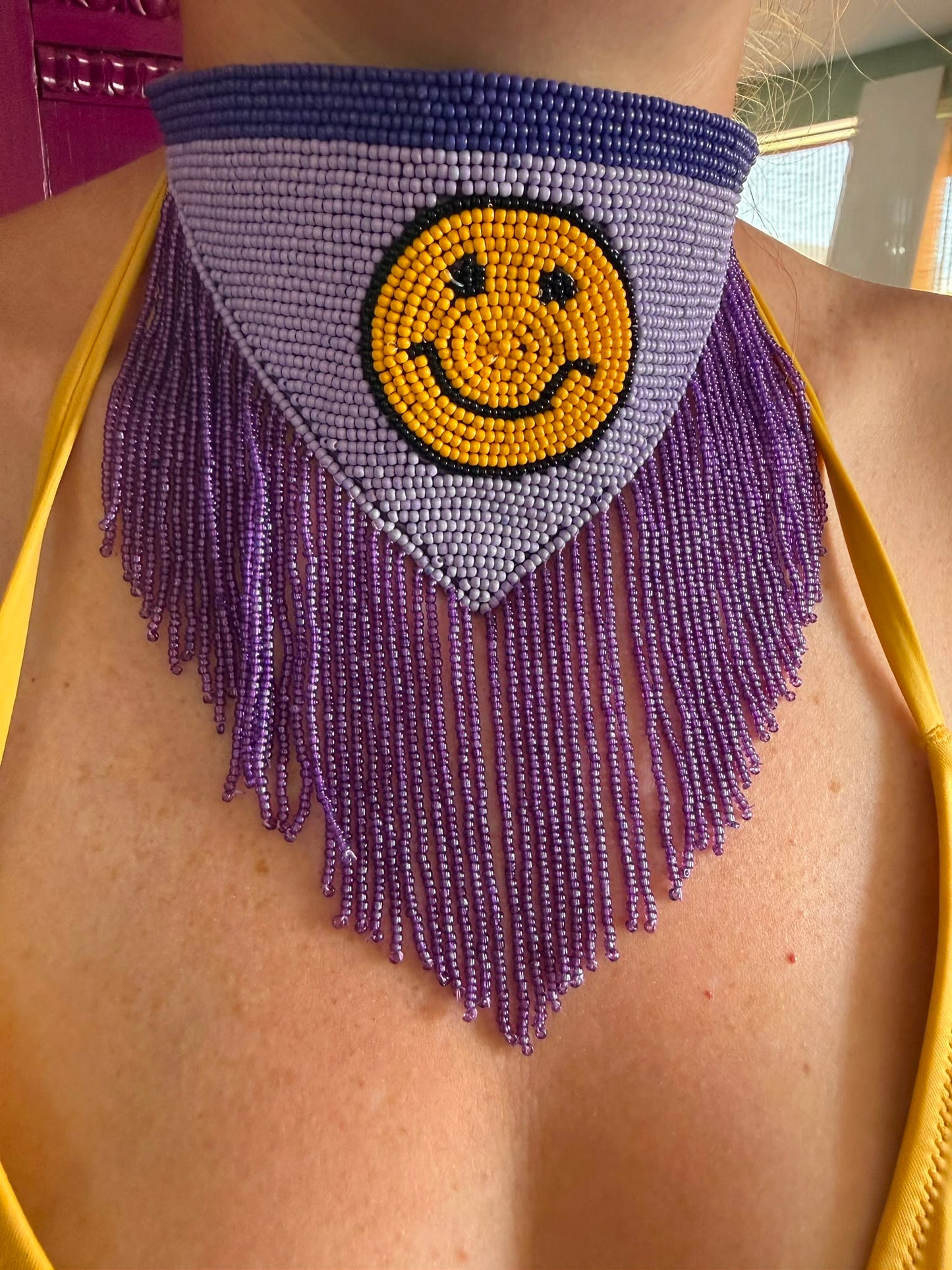 Set of 2 Festival Choker Smiley