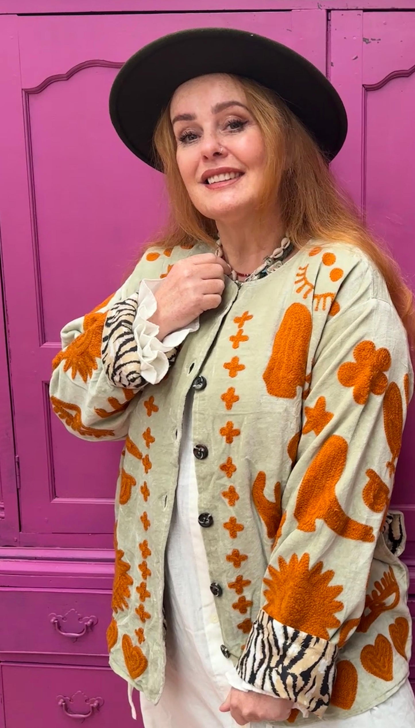 Velvet Jacket DREAM Pistache