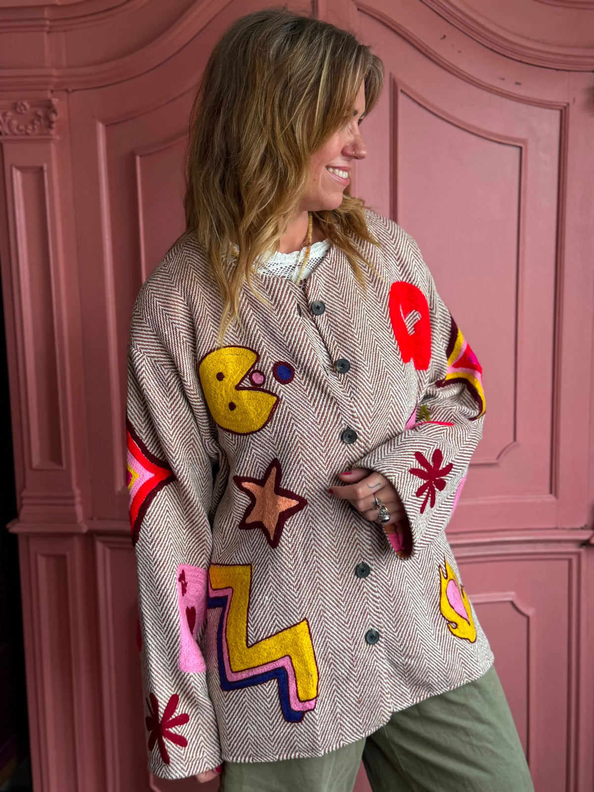 TOUT  Tweed Jacket Pacman